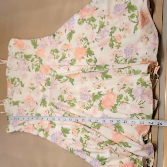 Zara Size M Mini Dress w/ Straight Neckline, Adjustable Straps Bloggers Fav. NEW - Picture 11 of 15